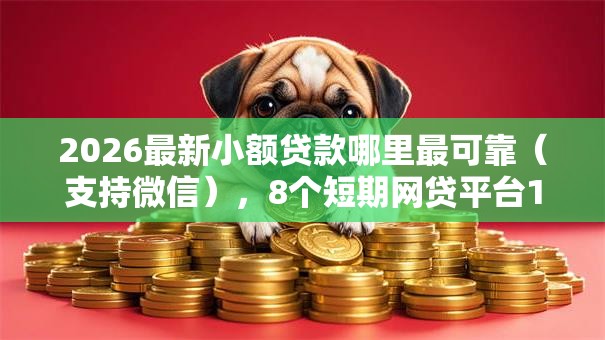 2026最新小额贷款哪里最可靠（支持微信），8个短期网贷平台15天无私分享