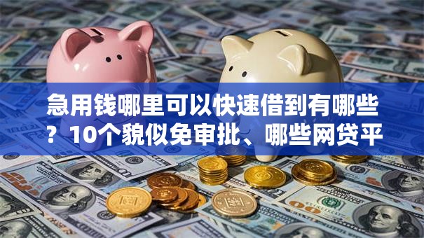 急用钱哪里可以快速借到有哪些?10个貌似免审批、哪些网贷平台好下款合集 急用钱哪里可以快速借到有哪些?10个貌似免审批、哪些网贷平台好下款合集