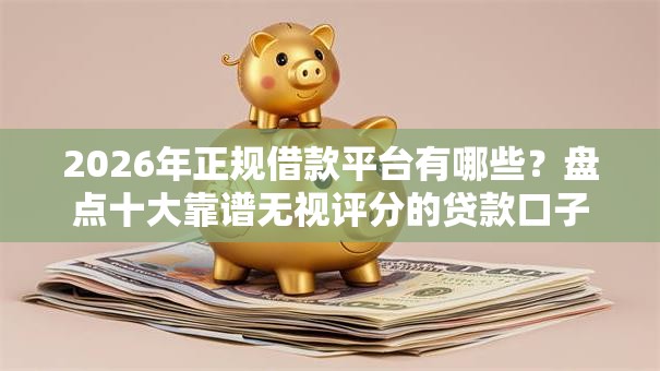 2026年正规借款平台有哪些?盘点十大靠谱无视评分的贷款口子 2026年正规借款平台有哪些?盘点十大靠谱无视评分的贷款口子