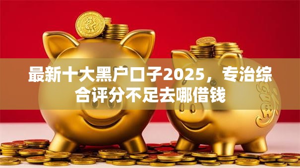 最新十大黑户口子2025,专治综合评分不足去哪借钱 最新十大黑户口子2025,专治综合评分不足去哪借钱