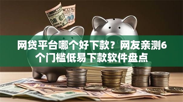网贷平台哪个好下款？网友亲测6个门槛低易下款软件盘点