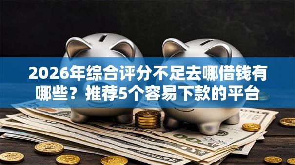 2026年综合评分不足去哪借钱有哪些？推荐5个容易下款的平台