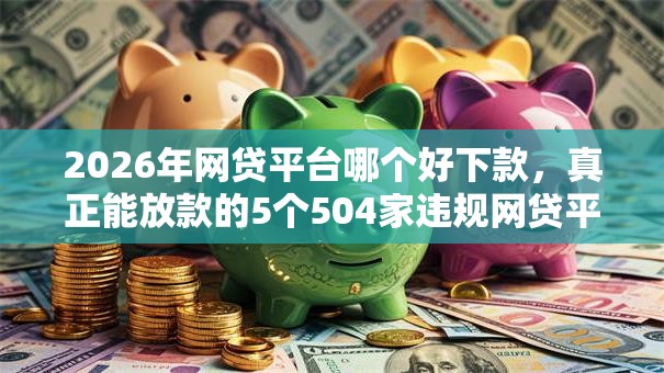 2026年网贷平台哪个好下款,真正能放款的5个504家违规网贷平台名单推荐 2026年网贷平台哪个好下款,真正能放款的5个504家违规网贷平台名单推荐