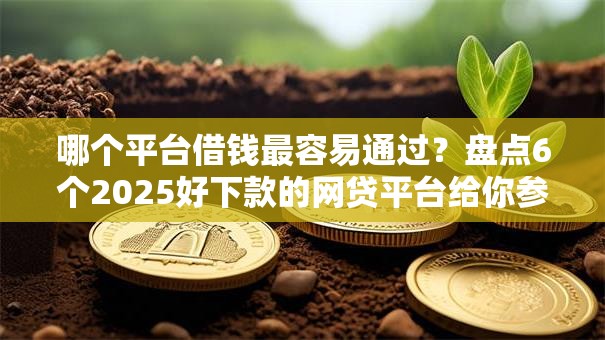 哪个平台借钱最容易通过?盘点6个2025好下款的网贷平台给你参考 哪个平台借钱最容易通过?盘点6个2025好下款的网贷平台给你参考