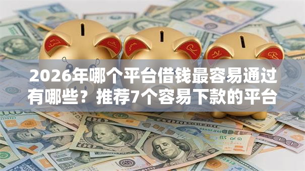 2026年哪个平台借钱最容易通过有哪些?推荐7个容易下款的平台 2026年哪个平台借钱最容易通过有哪些?推荐7个容易下款的平台