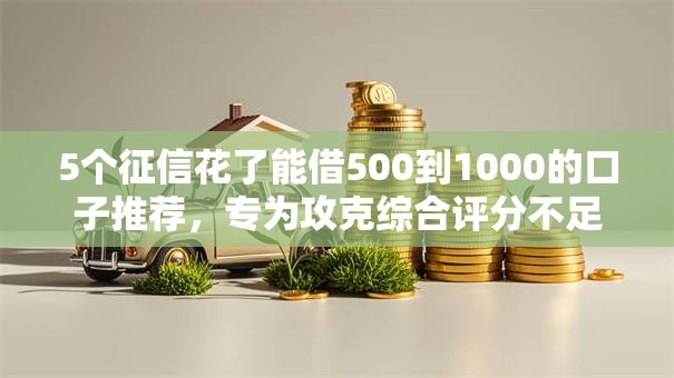 5个征信花了能借500到1000的口子推荐，专为攻克综合评分不足去哪借钱难题