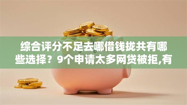 综合评分不足去哪借钱拢共有哪些选择?9个申请太多网贷被拒,有没有可以贷款的平台详解 综合评分不足去哪借钱拢共有哪些选择?9个申请太多网贷被拒,有没有可以贷款的平台详解