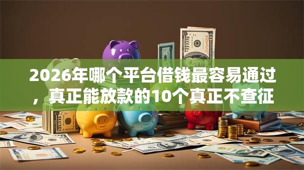 2026年哪个平台借钱最容易通过,真正能放款的10个真正不查征信的贷款软件推荐 2026年哪个平台借钱最容易通过,真正能放款的10个真正不查征信的贷款软件推荐