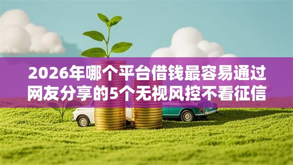 2026年哪个平台借钱最容易通过网友分享的5个无视风控不看征信的网贷我觉得不错！