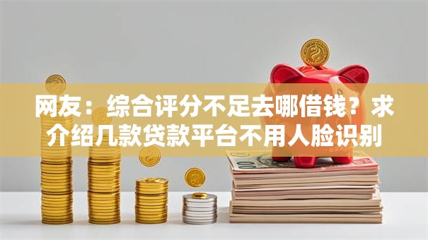 网友：综合评分不足去哪借钱？求介绍几款贷款平台不用人脸识别