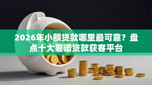 2026年小额贷款哪里最可靠？盘点十大靠谱贷款获客平台