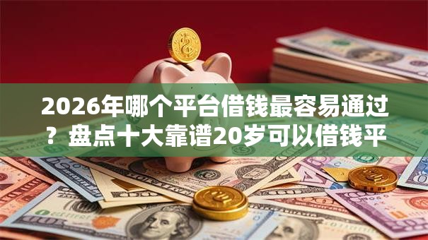 2026年哪个平台借钱最容易通过?盘点十大靠谱20岁可以借钱平台不查征信的软件 2026年哪个平台借钱最容易通过?盘点十大靠谱20岁可以借钱平台不查征信的软件