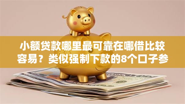 小额贷款哪里最可靠在哪借比较容易？类似强制下款的8个口子参考