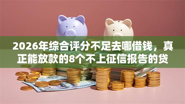 2026年综合评分不足去哪借钱,真正能放款的8个不上征信报告的贷款软件推荐 2026年综合评分不足去哪借钱,真正能放款的8个不上征信报告的贷款软件推荐