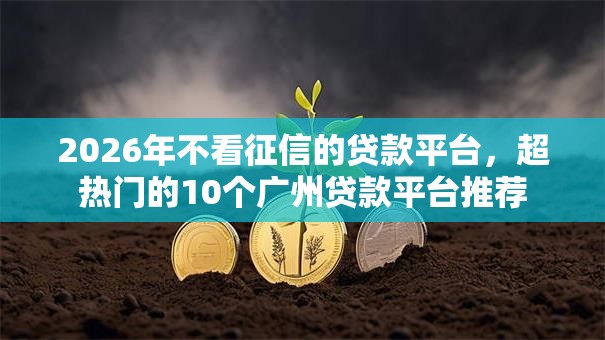 2026年不看征信的贷款平台,超热门的10个广州贷款平台推荐 2026年不看征信的贷款平台,超热门的10个广州贷款平台推荐