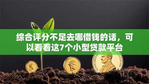 综合评分不足去哪借钱的话,可以看看这7个小型贷款平台 综合评分不足去哪借钱的话,可以看看这7个小型贷款平台