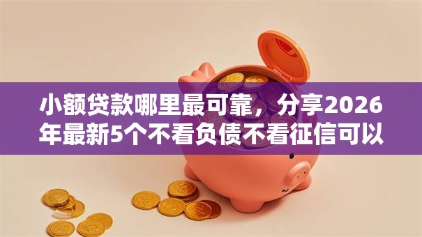 小额贷款哪里最可靠，分享2026年最新5个不看负债不看征信可以下款的平台