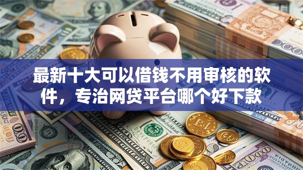 最新十大可以借钱不用审核的软件，专治网贷平台哪个好下款