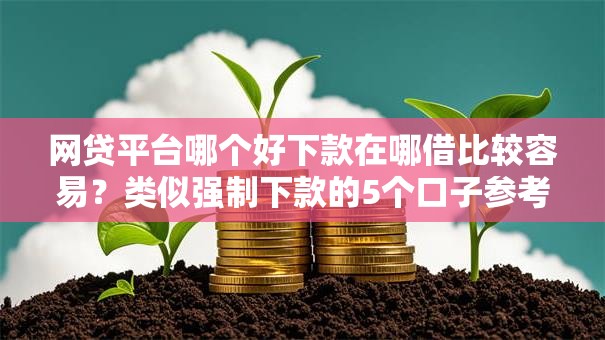 网贷平台哪个好下款在哪借比较容易？类似强制下款的5个口子参考