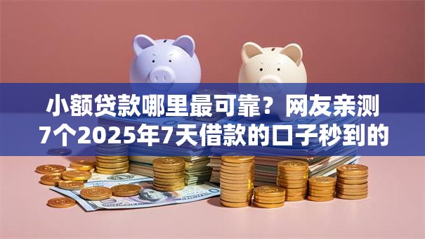 小额贷款哪里最可靠？网友亲测7个2025年7天借款的口子秒到的盘点