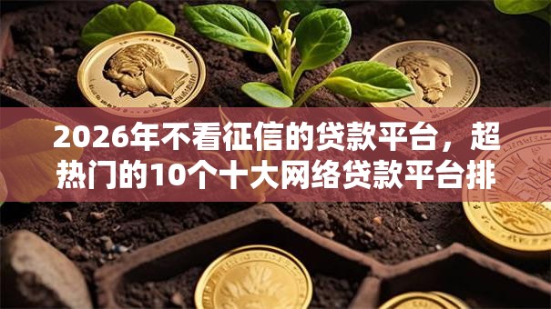 2026年不看征信的贷款平台,超热门的10个十大网络贷款平台排名不分先后推荐 2026年不看征信的贷款平台,超热门的10个十大网络贷款平台排名不分先后推荐