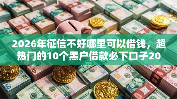 2026年征信不好哪里可以借钱,超热门的10个黑户借款必下口子2025推荐 2026年征信不好哪里可以借钱,超热门的10个黑户借款必下口子2025推荐
