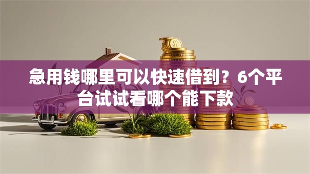 急用钱哪里可以快速借到?6个平台试试看哪个能下款 急用钱哪里可以快速借到?6个平台试试看哪个能下款
