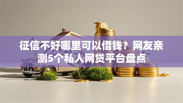 征信不好哪里可以借钱?网友亲测5个私人网贷平台盘点 征信不好哪里可以借钱?网友亲测5个私人网贷平台盘点