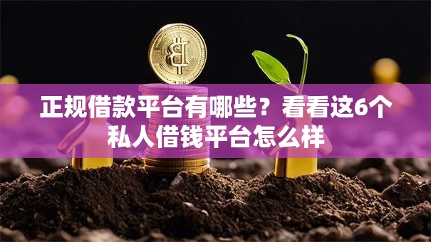 正规借款平台有哪些?看看这6个私人借钱平台怎么样 正规借款平台有哪些?看看这6个私人借钱平台怎么样