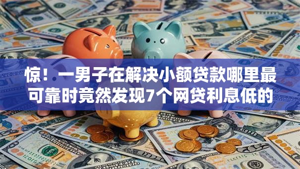 惊!一男子在解决小额贷款哪里最可靠时竟然发现7个网贷利息低的平台,事后分享了出来 惊!一男子在解决小额贷款哪里最可靠时竟然发现7个网贷利息低的平台,事后分享了出来