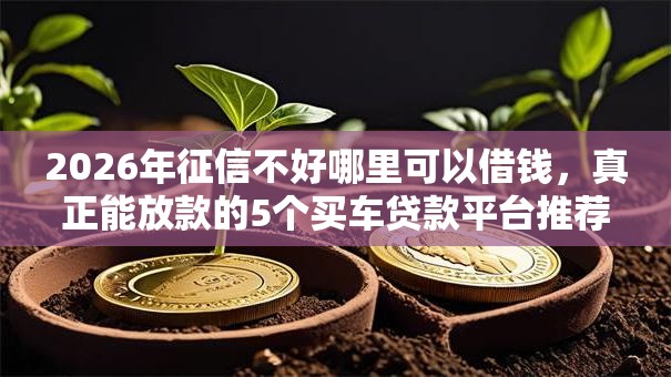 2026年征信不好哪里可以借钱,真正能放款的5个买车贷款平台推荐 2026年征信不好哪里可以借钱,真正能放款的5个买车贷款平台推荐