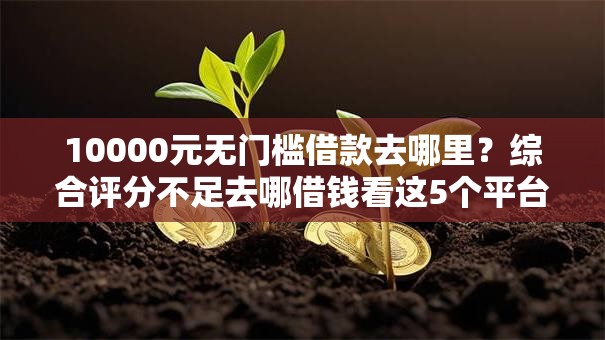 10000元无门槛借款去哪里？综合评分不足去哪借钱看这5个平台