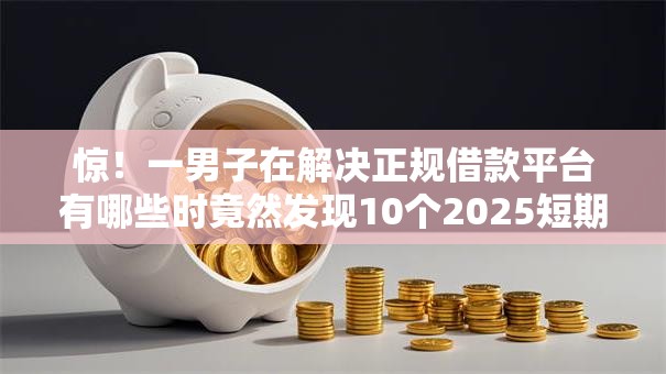惊!一男子在解决正规借款平台有哪些时竟然发现10个2025短期高炮口子必下款,事后分享了出来 惊!一男子在解决正规借款平台有哪些时竟然发现10个2025短期高炮口子必下款,事后分享了出来